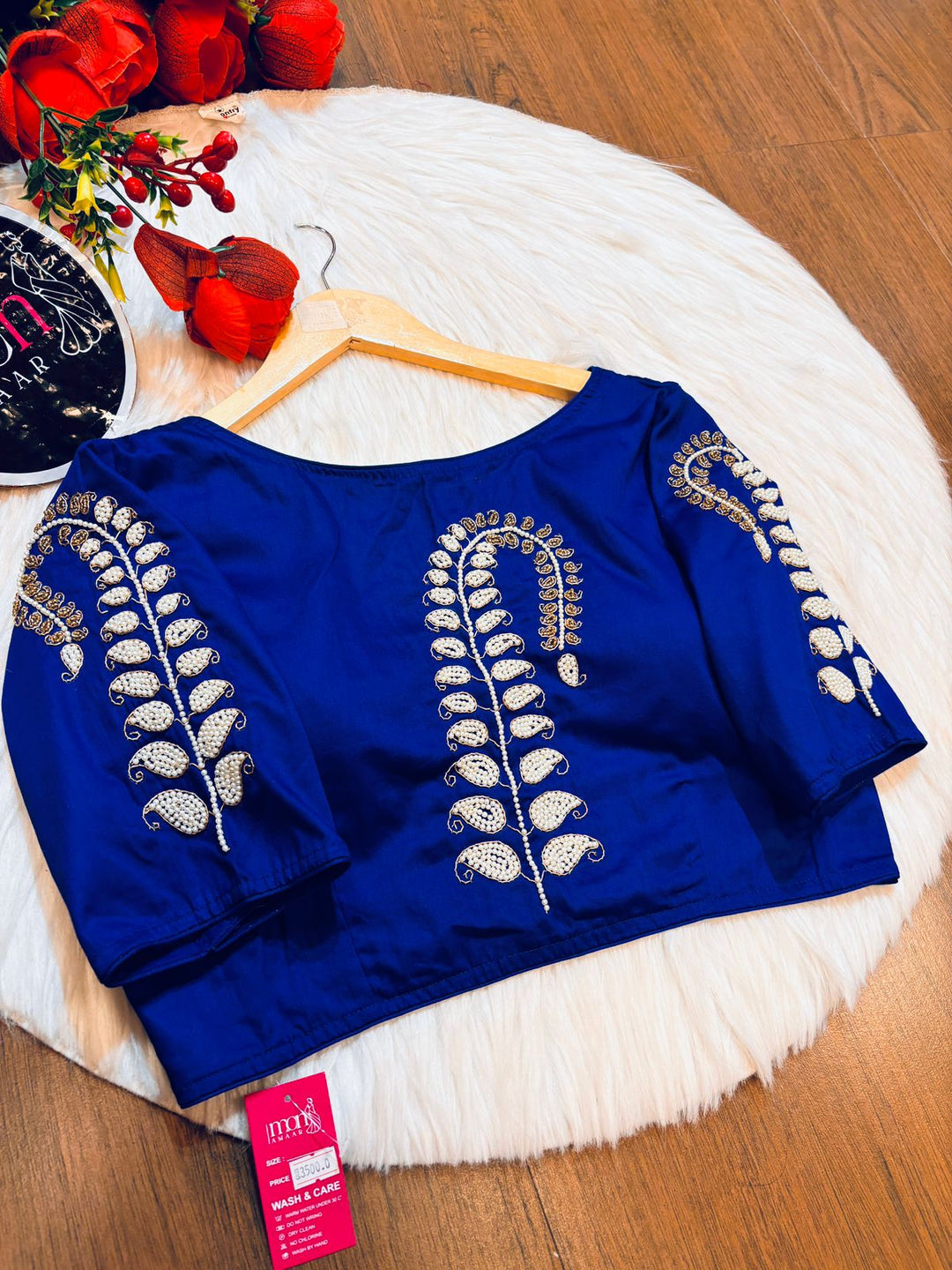 Blue Fairytale Designer Blouse