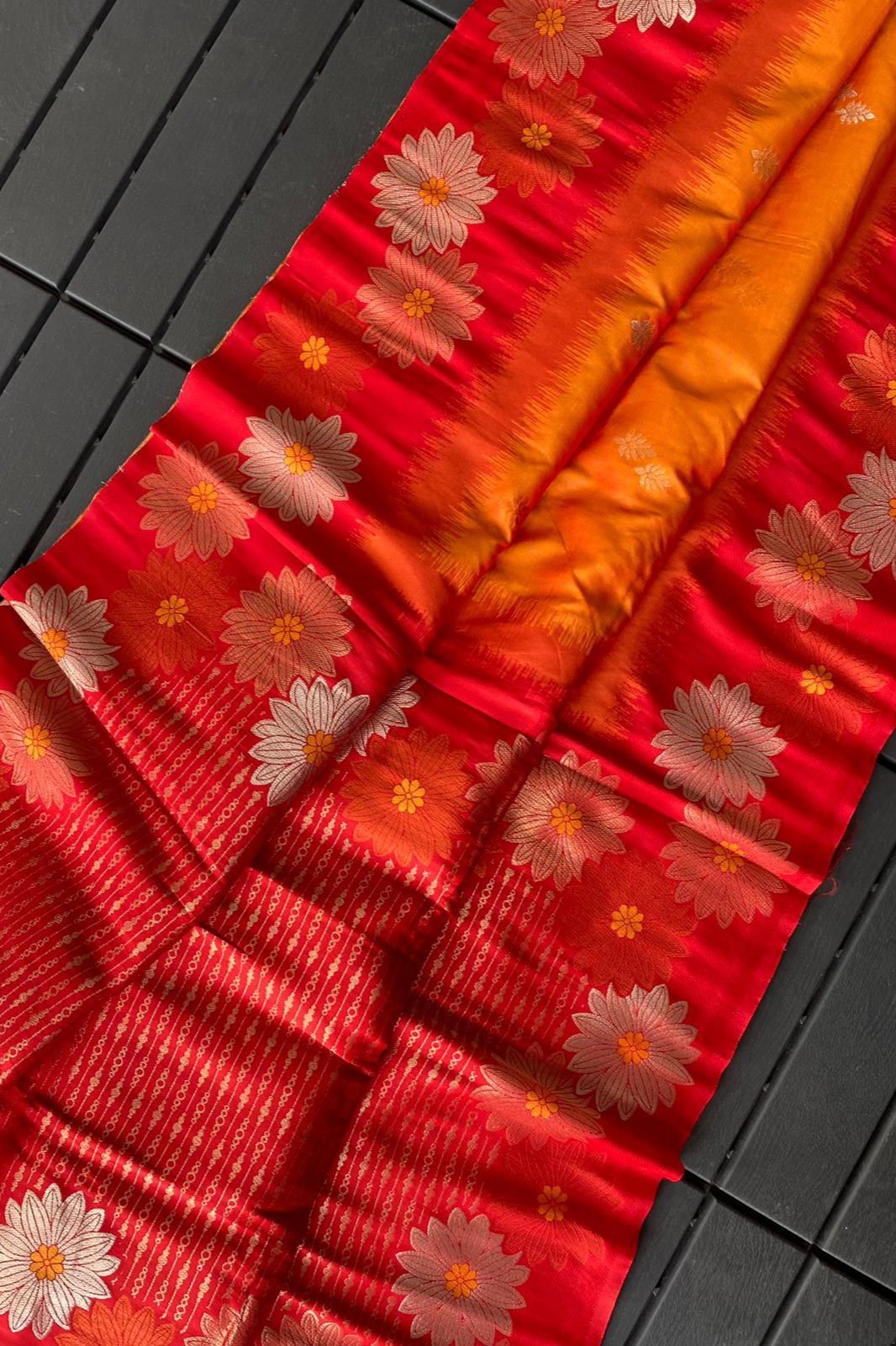 Slaying In Silk Banarasi Silk Saree