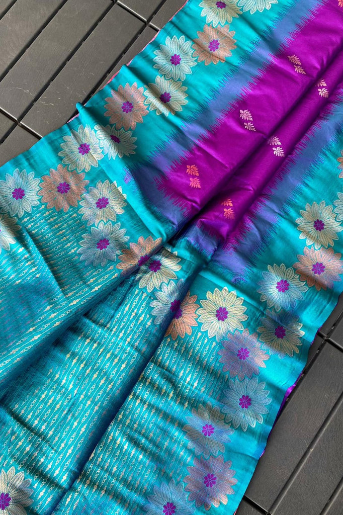 Slaying In Silk Banarasi Silk Saree