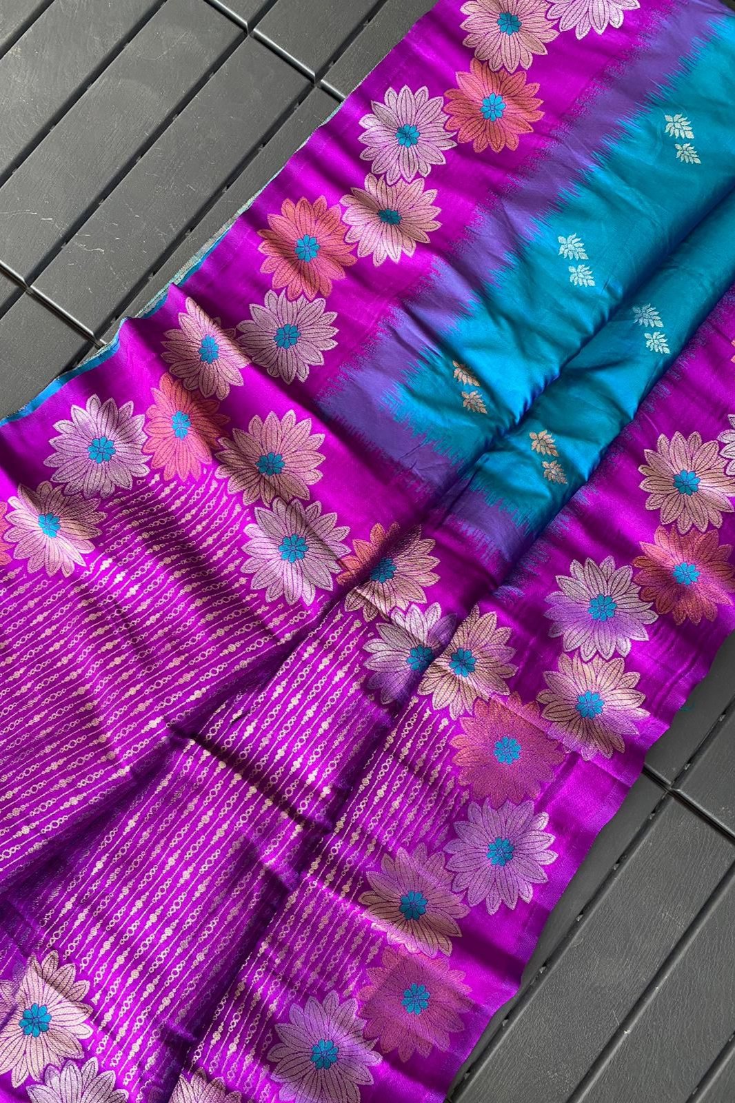 Slaying In Silk Banarasi Silk Saree