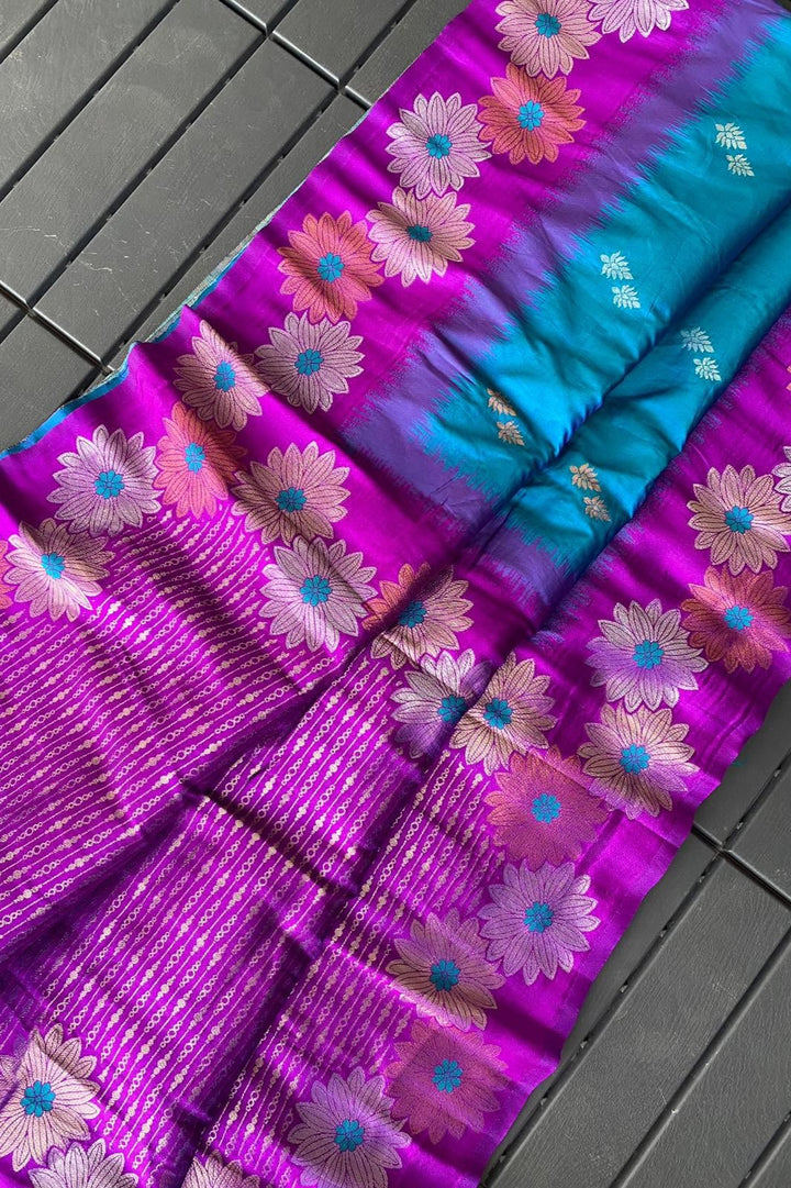 Slaying In Silk Banarasi Silk Saree