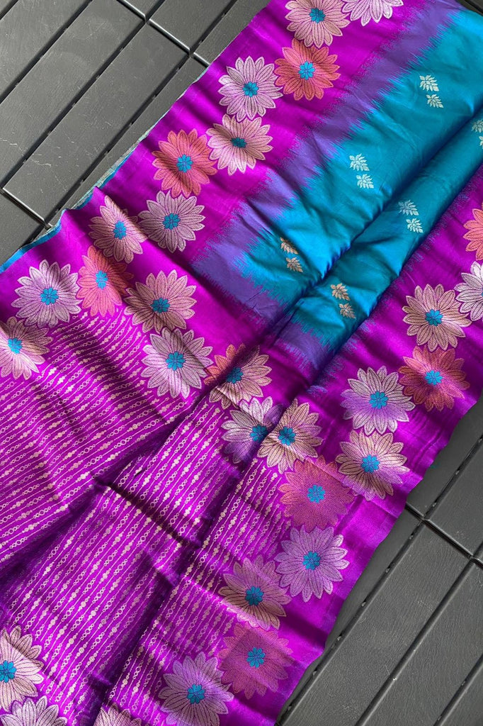 Slaying In Silk Banarasi Silk Saree