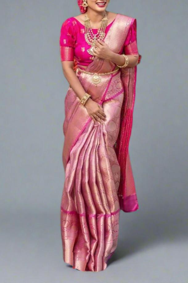 Simply Amazing - Kanchipuram Tissue Silk Saree