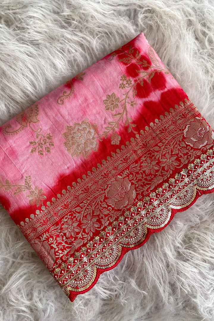 Sharmili- A Shibori Banarasi Saree