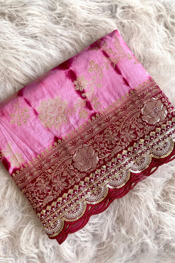 Sharmili- A Shibori Banarasi Saree