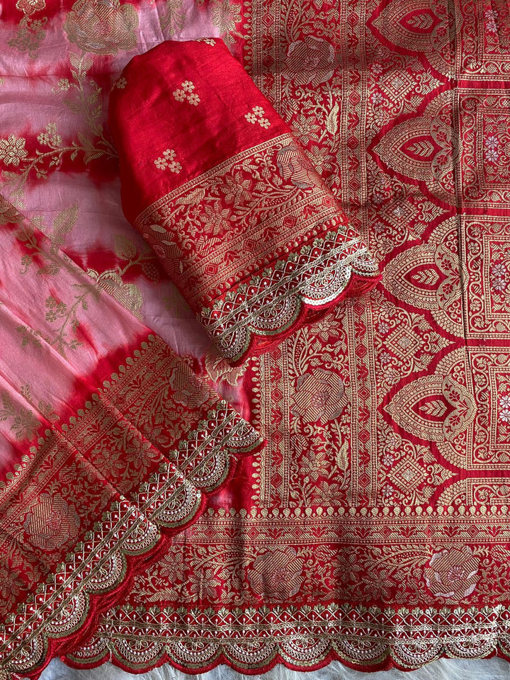 Sharmili- A Shibori Banarasi Saree