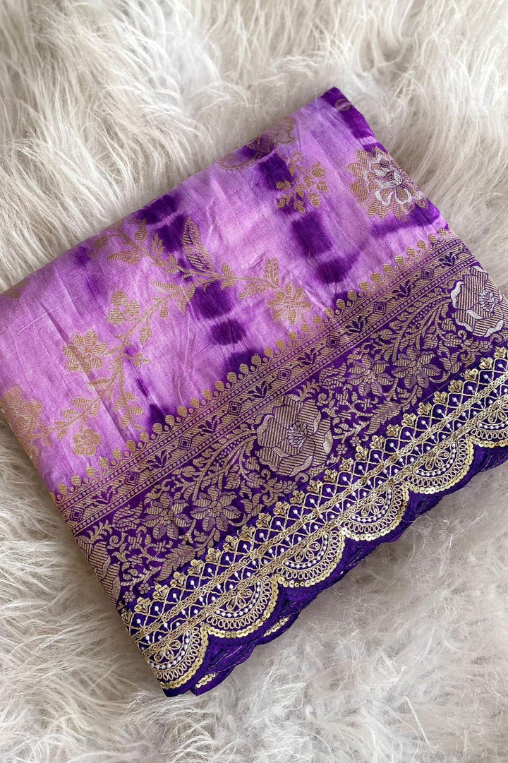 Sharmili- A Shibori Banarasi Saree