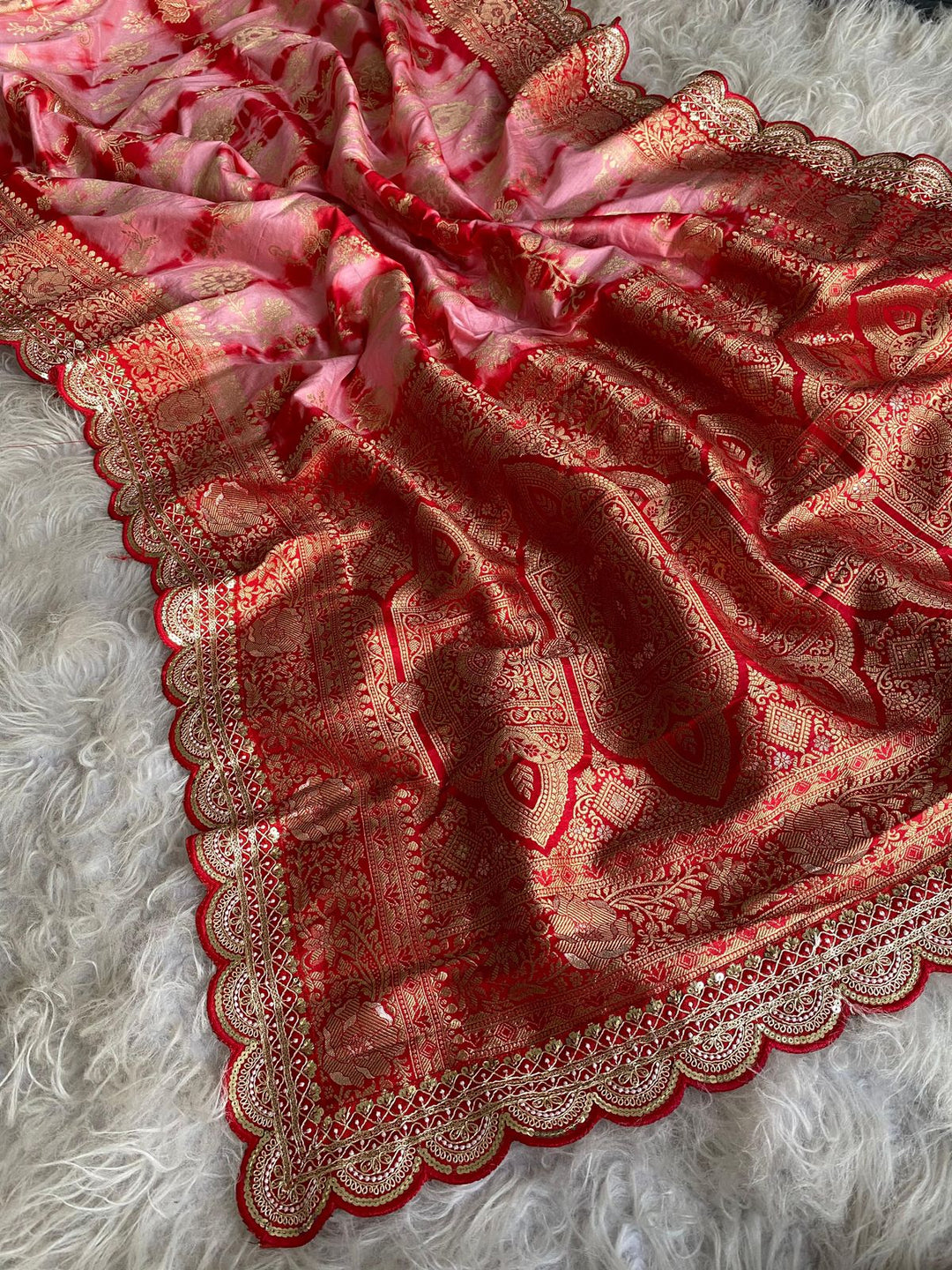 Sharmili- A Shibori Banarasi Saree