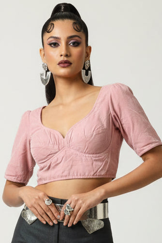 Season Of Velvet- Designer Blouse