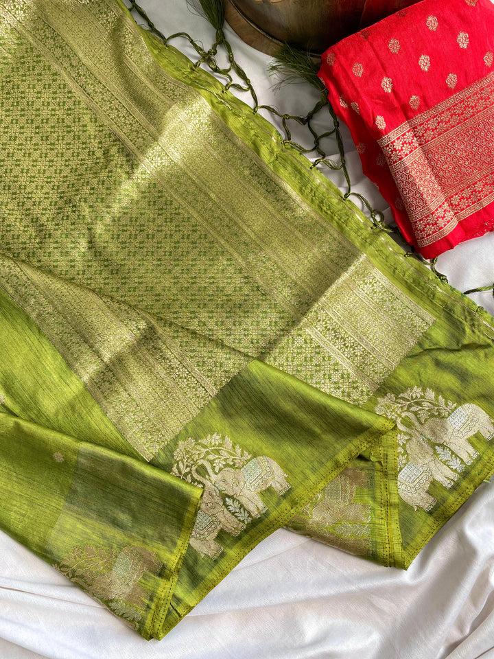 Gajagamini Banarasi Saree