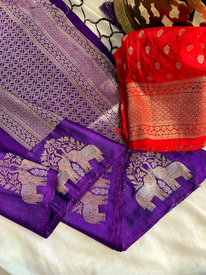 Gajagamini Banarasi Saree