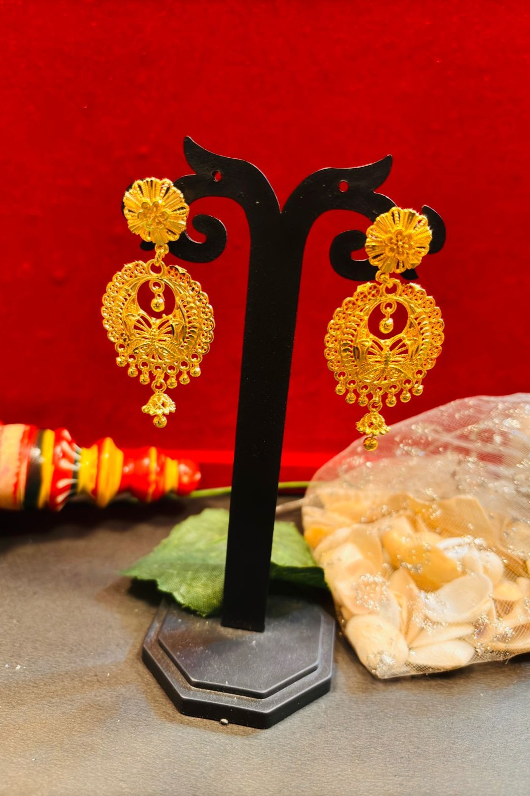 Golden Wonder- Kaan Bala Earrings(New Edition)