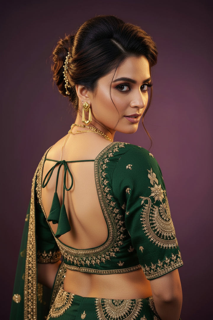 Madhuri Vichitra Silk Blouse