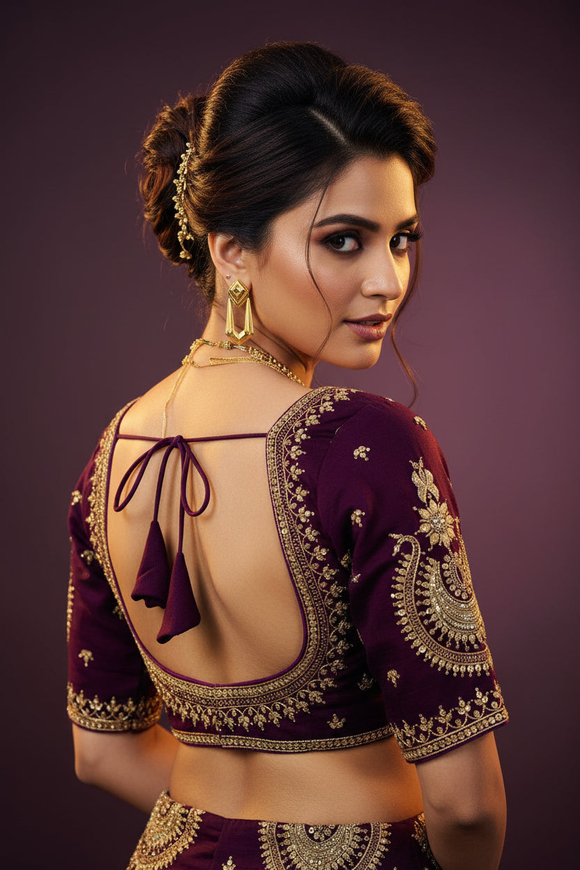 Madhuri-Vichitra Silk Blouse