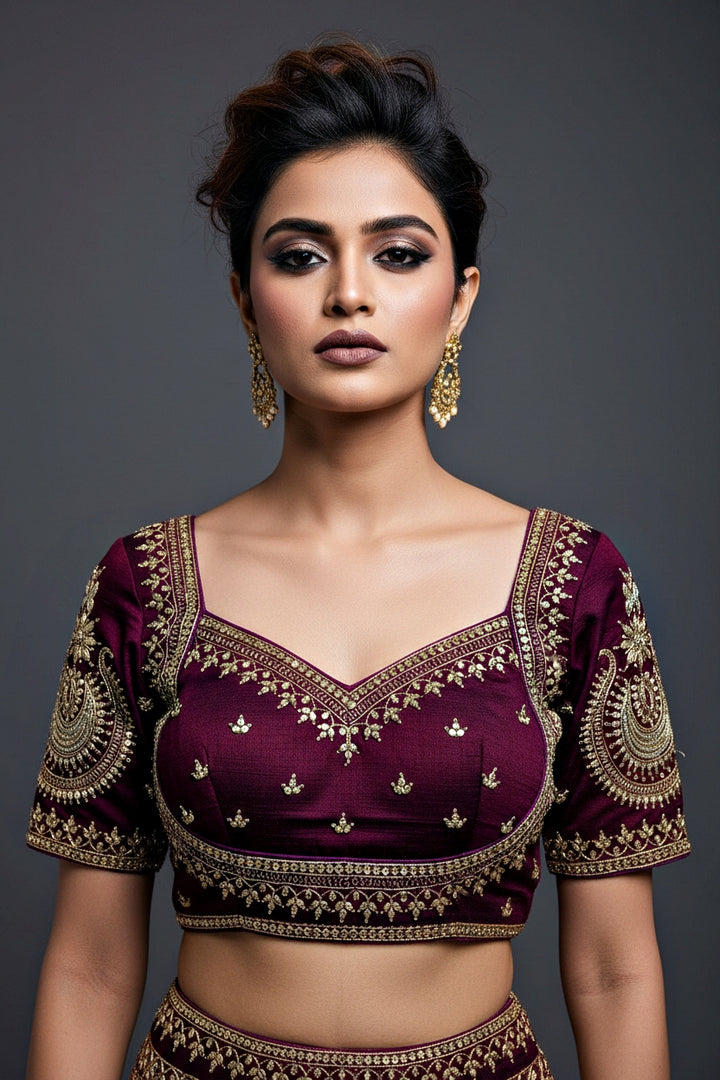 Madhuri-Vichitra Silk Blouse