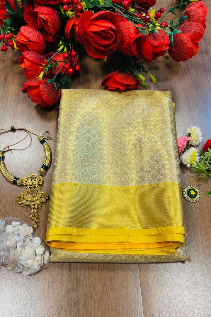 Timeless Heritage -Banarasi Tissue Silk