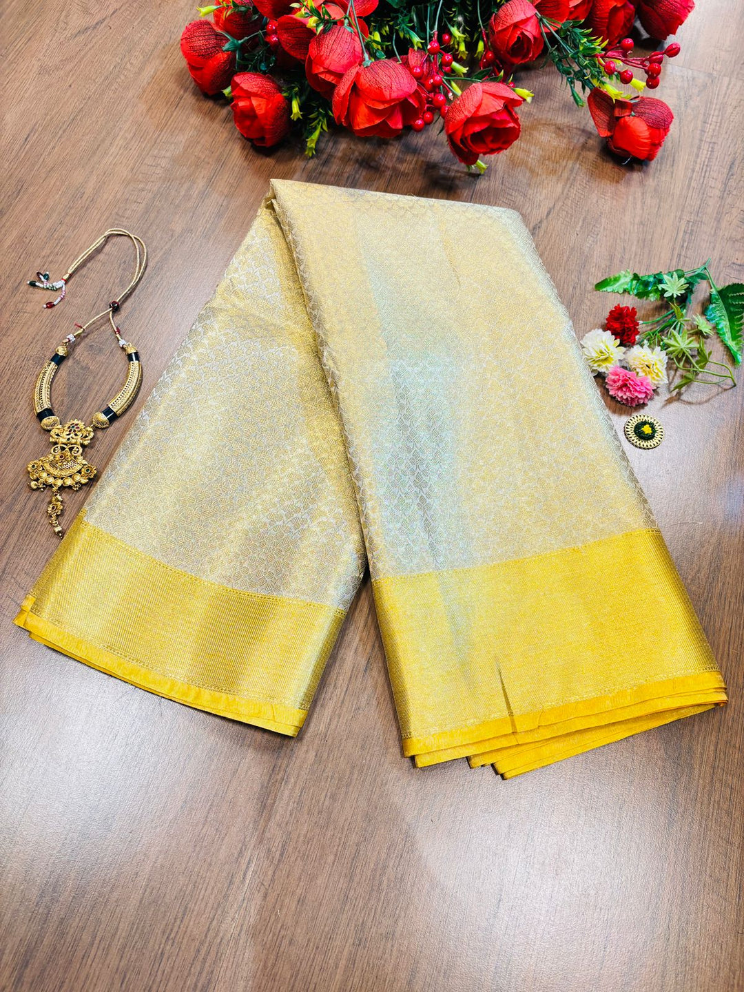 Timeless Heritage -Banarasi Tissue Silk