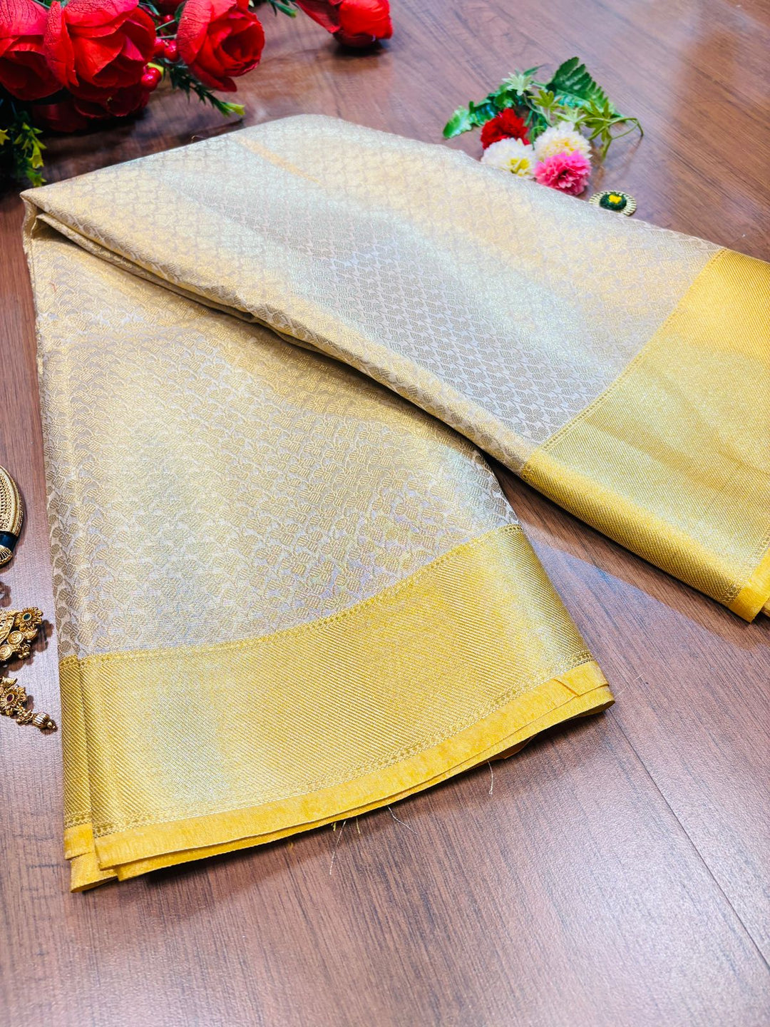 Timeless Heritage -Banarasi Tissue Silk