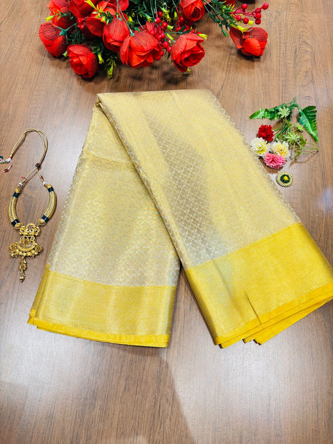 Timeless Heritage -Banarasi Tissue Silk