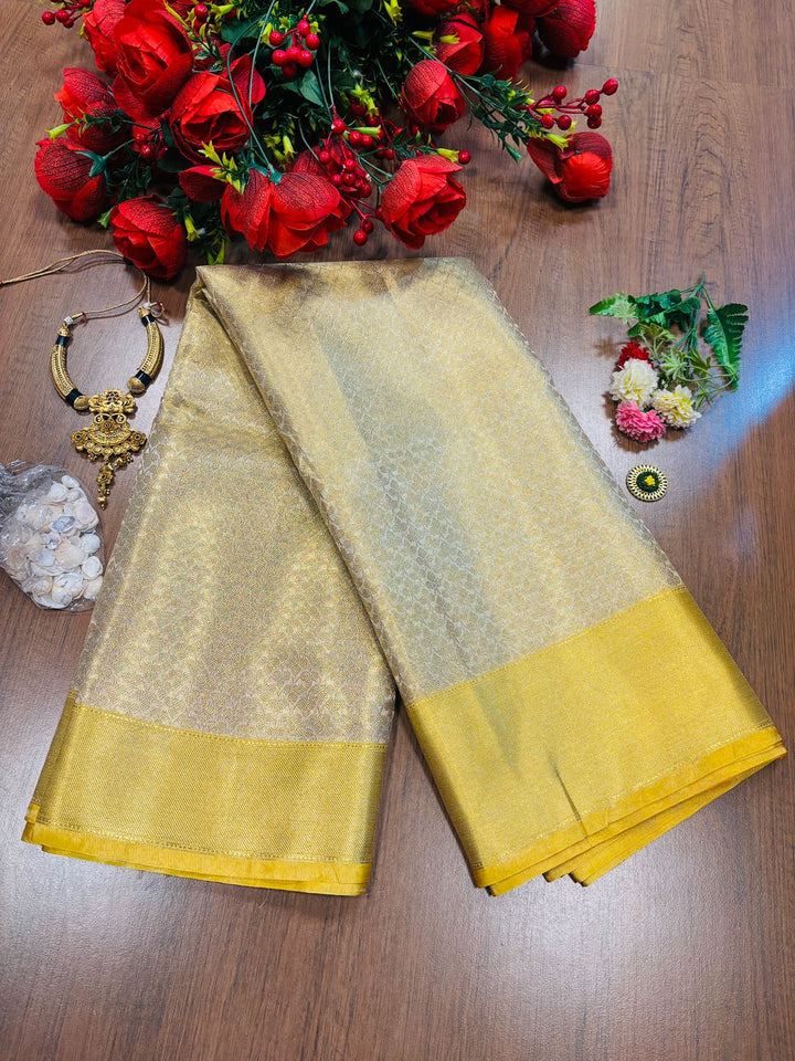 Timeless Heritage -Banarasi Tissue Silk