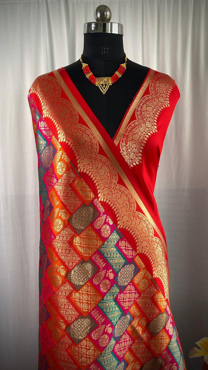 Rangmilap- A Unique Banarasi Saree