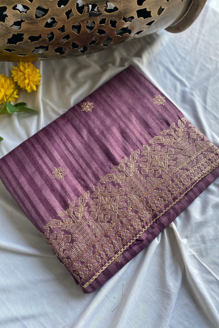 Embrace Perfection Tussar Silk Saree