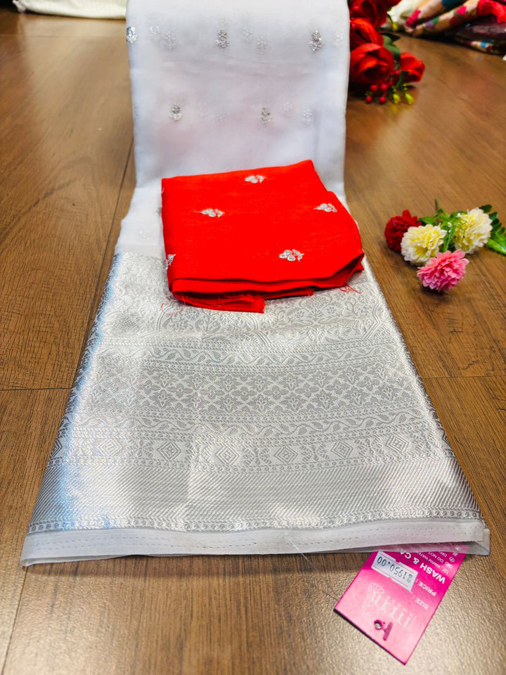 Stupendous Wonder- Organza  Silk Saree