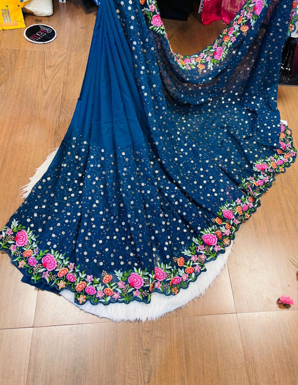 Eternal Beauty- Designer Sequin Saree