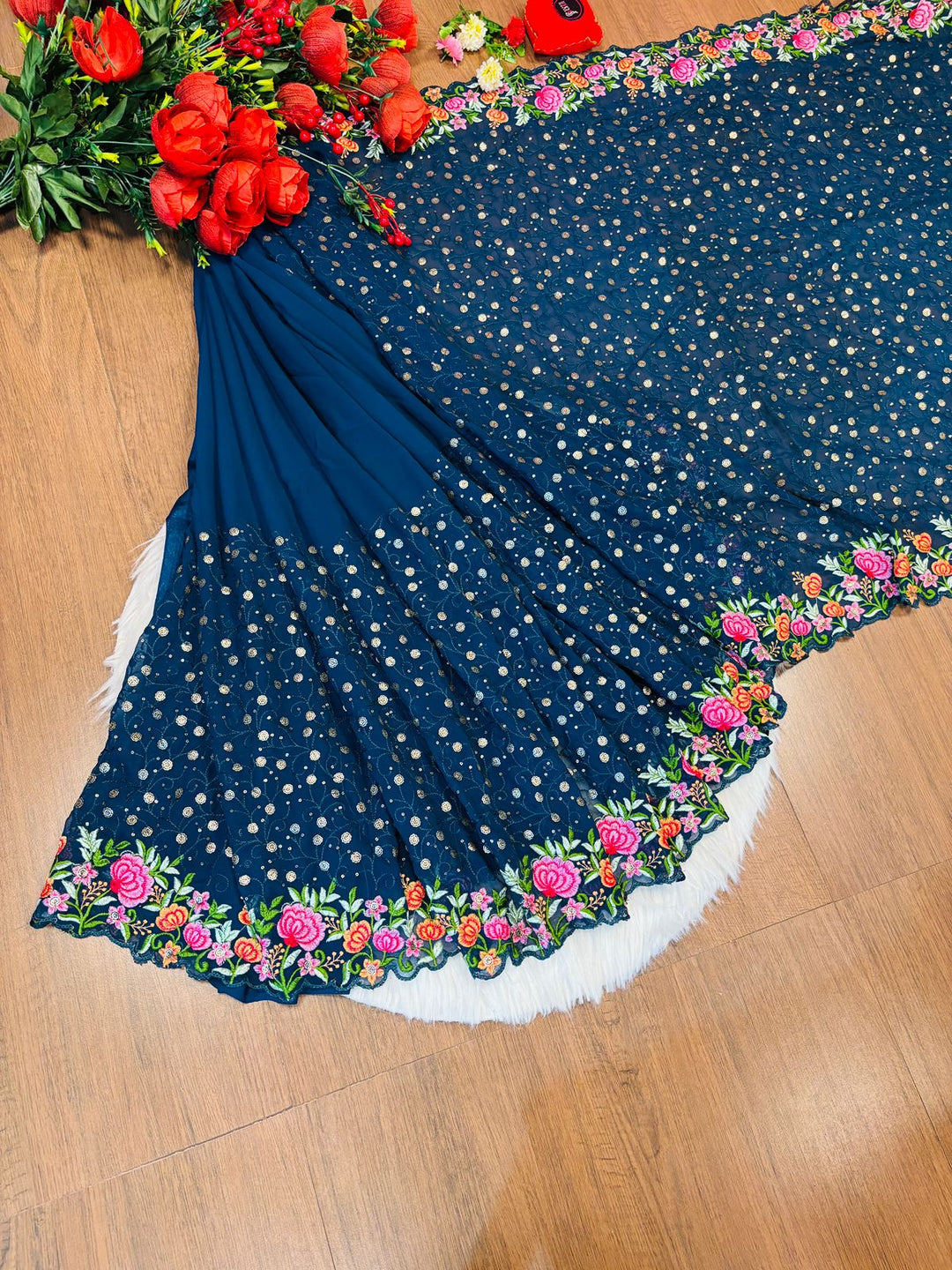 Eternal Beauty- Designer Sequin Saree