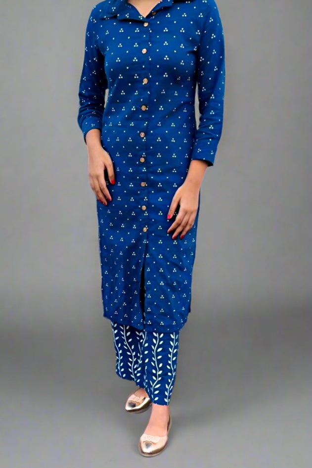 New Ways Cotton Kurti Set