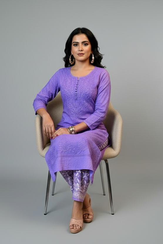 A Day In Colors - Special Kurtis (Lavender)