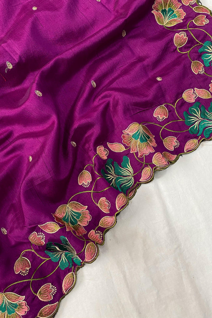 The Future Belongs To You- Tussar Silk Saree