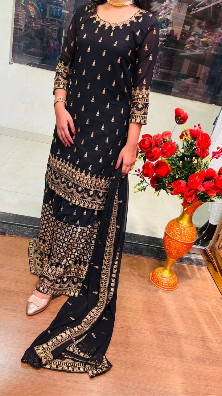 A New Gharara Kurti Set