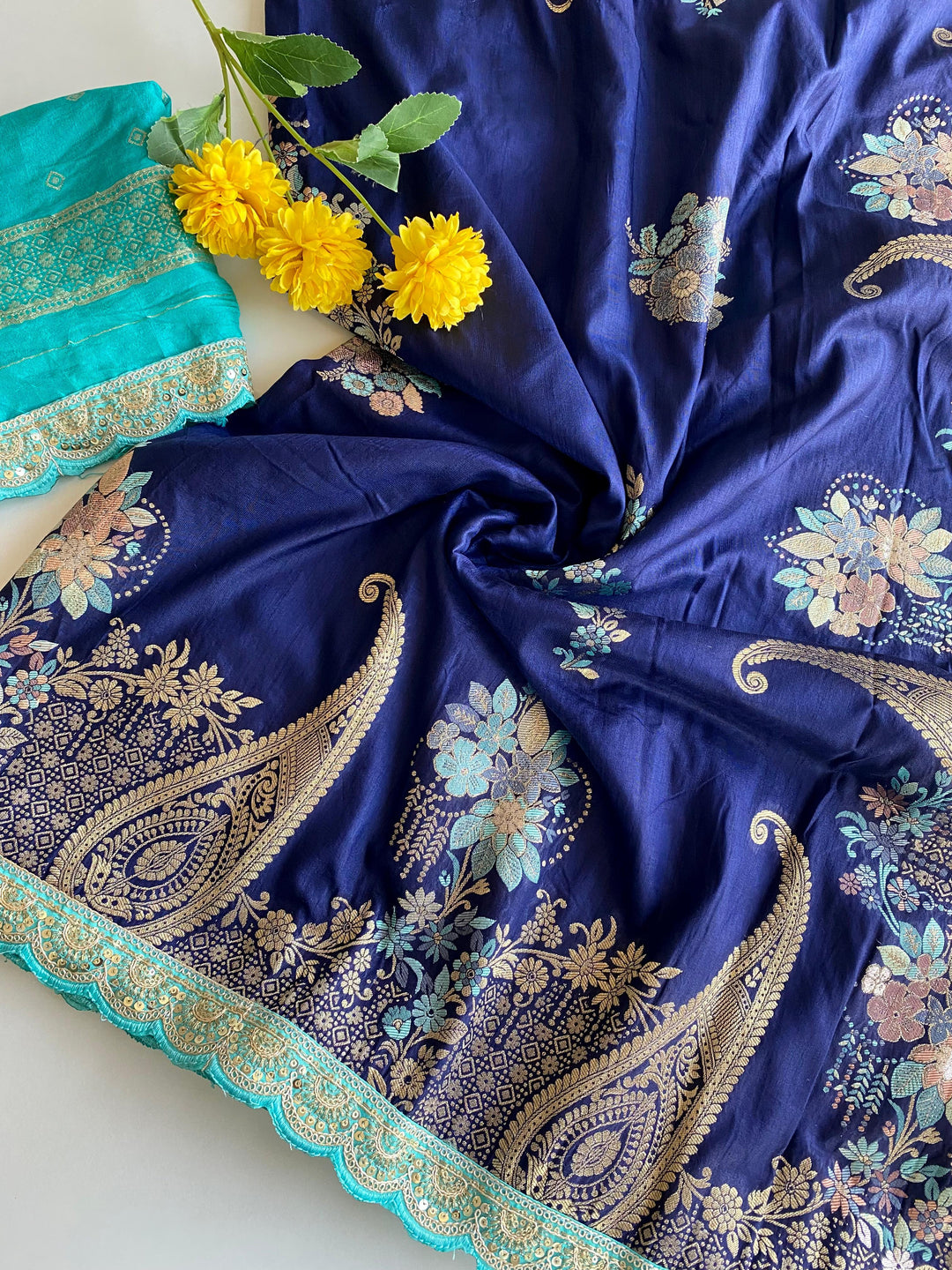 Frozen In Time Banarasi Saree