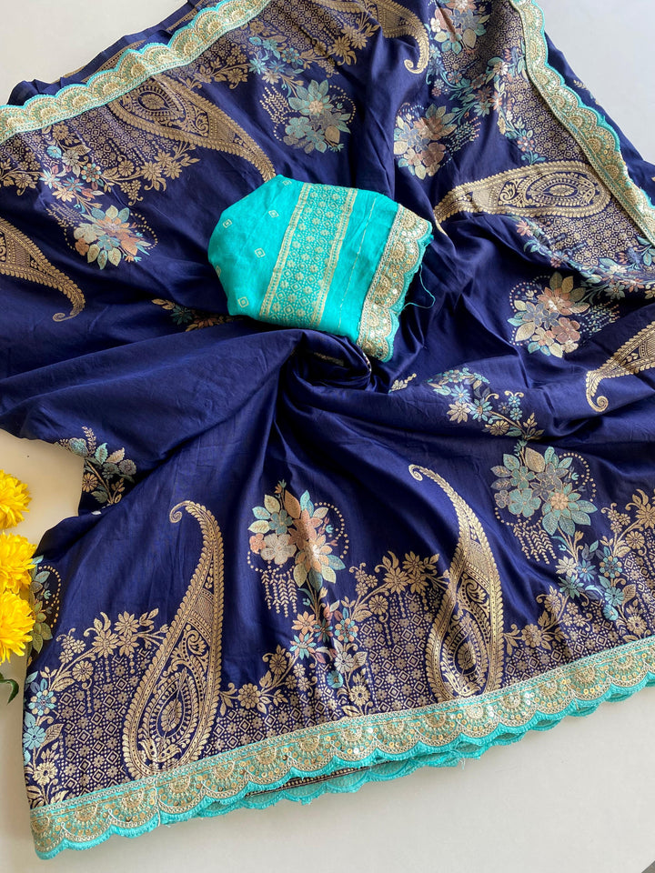 Frozen In Time Banarasi Saree