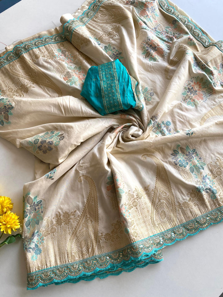 Frozen In Time Banarasi Saree