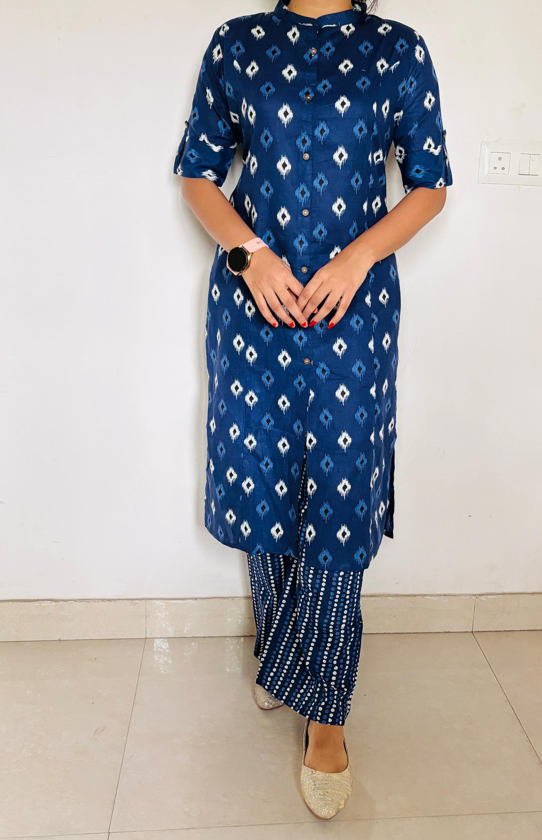 Friendly Vibe-  Cotton Kurti Set