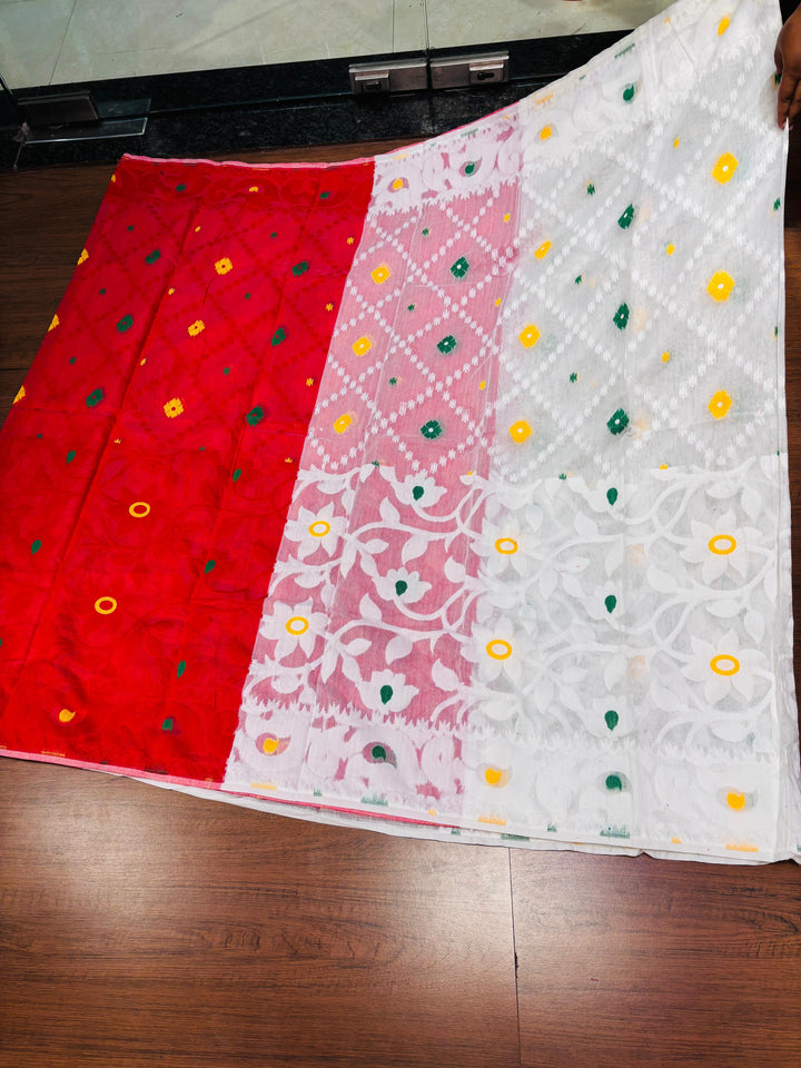 Bisakha Bengal Dhakai Jamdani Saree