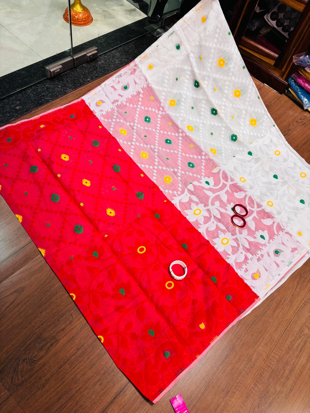 Bisakha Bengal Dhakai Jamdani Saree