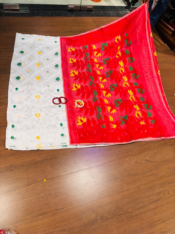 Bisakha Bengal Dhakai Jamdani Saree