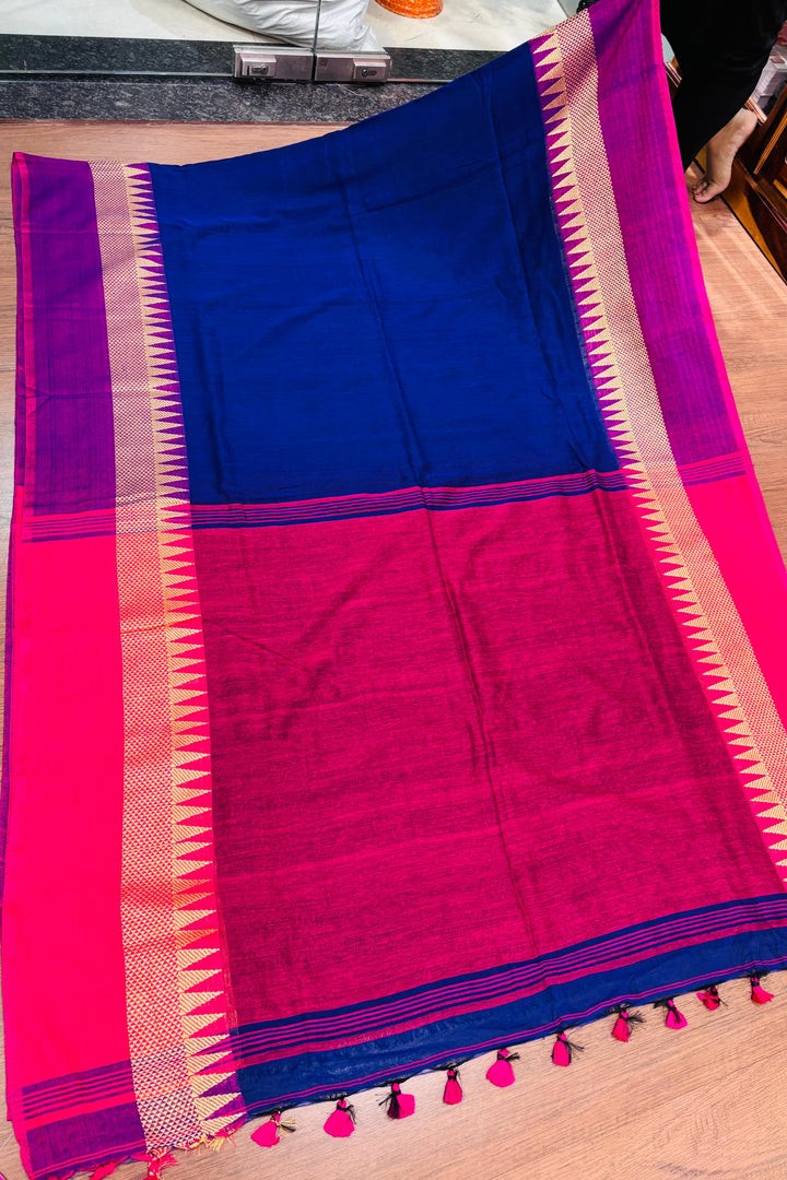 Nakshi Khadi Cotton Saree