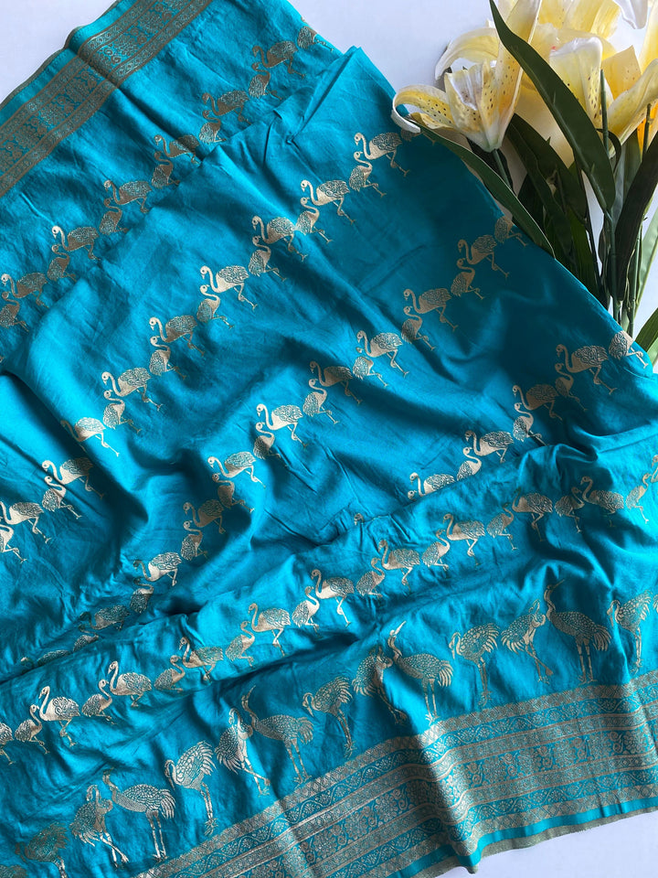 Colors Of Life Dola Silk Saree