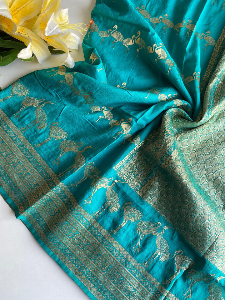 Colors Of Life Dola Silk Saree