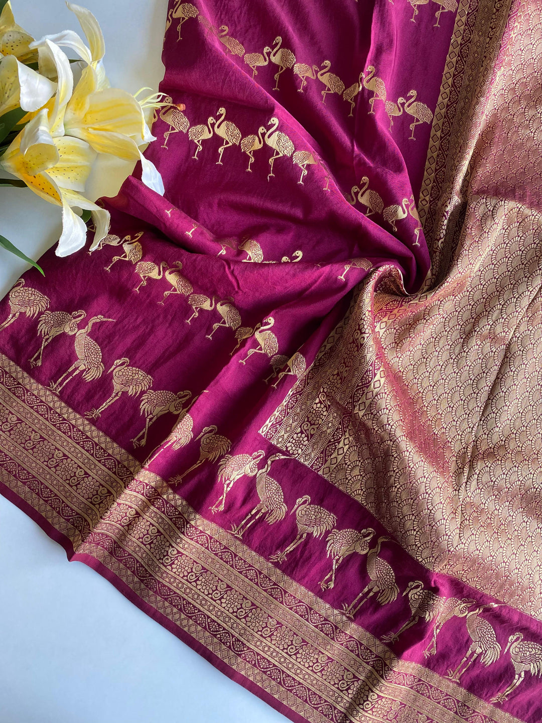 Colors Of Life Dola Silk Saree