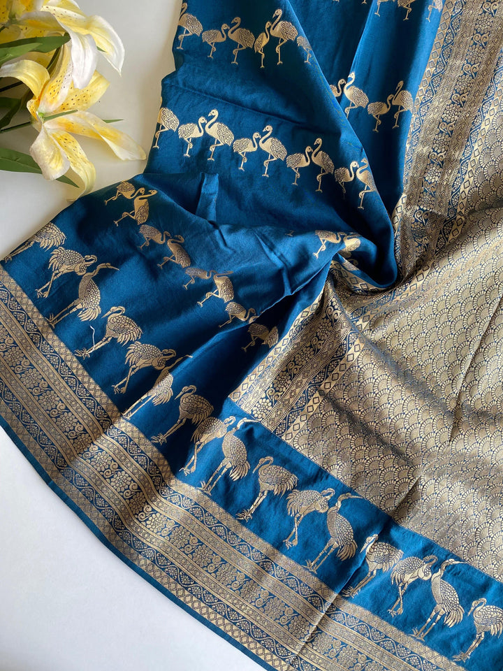 Colors Of Life Dola Silk Saree