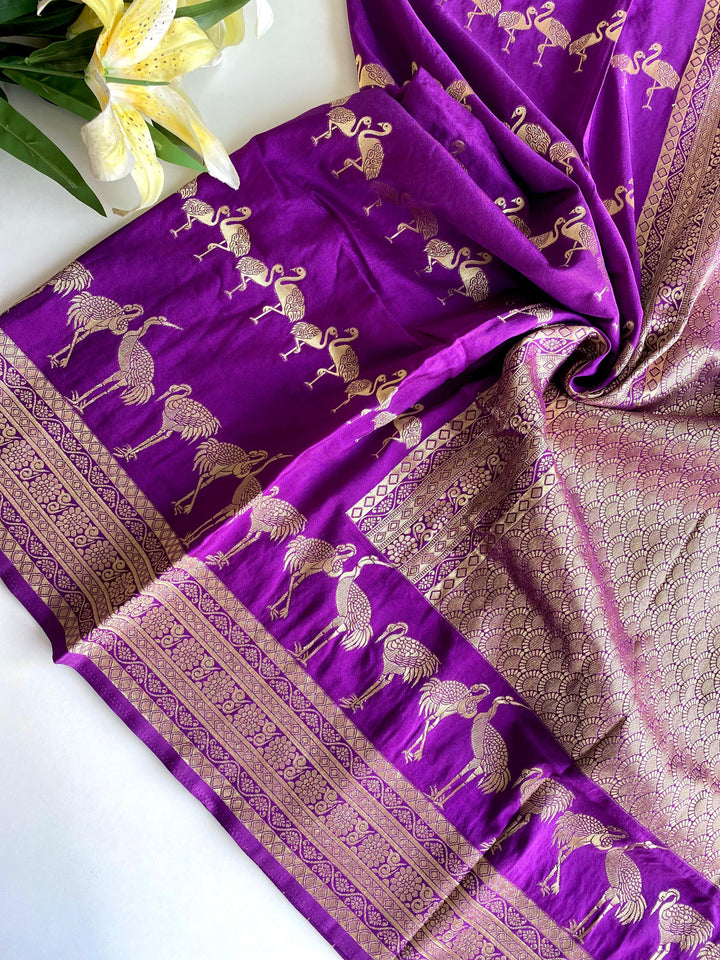 Colors Of Life Dola Silk Saree