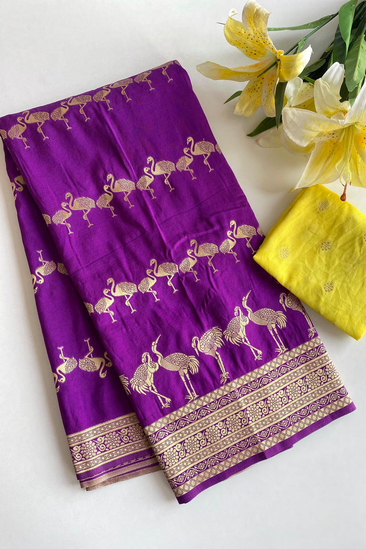 Colors Of Life Dola Silk Saree