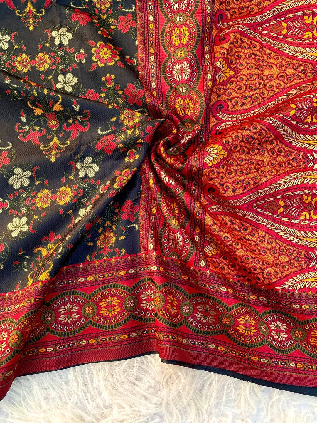 Shine In Patola Silk Saree