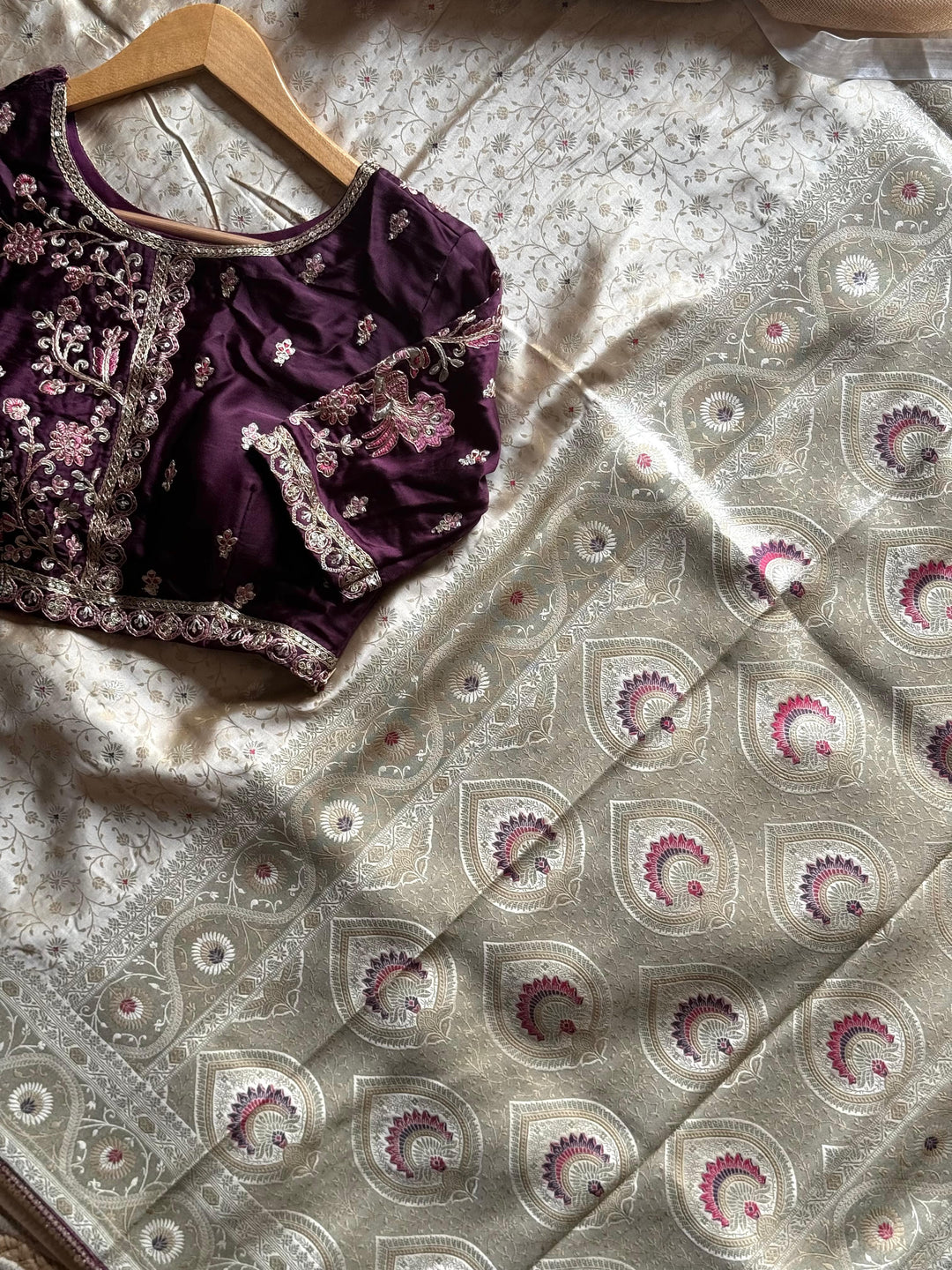 Seasonal Romance Banarasi Saree