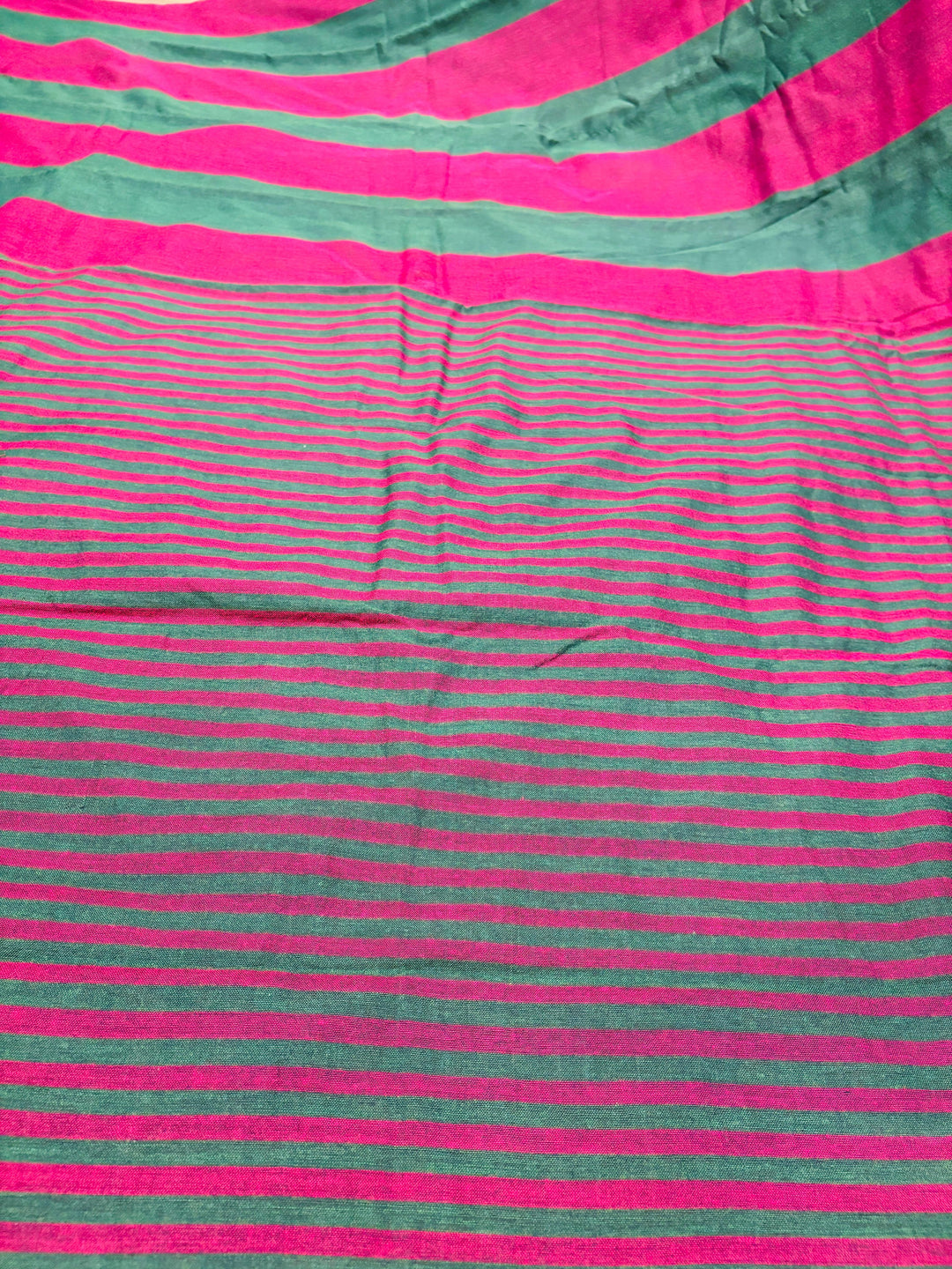 Multi Color Khadi Cotton Sare